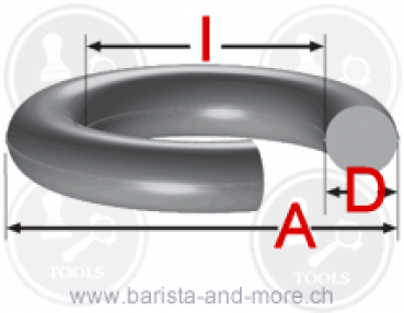 O-RING 2015 Silikon [1,78 mm x 3,69 mm]